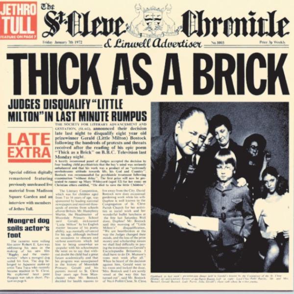 Albumhoes: Thick as a Brick
