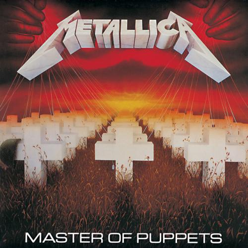 Albumhoes: Master of Puppets van Metallica