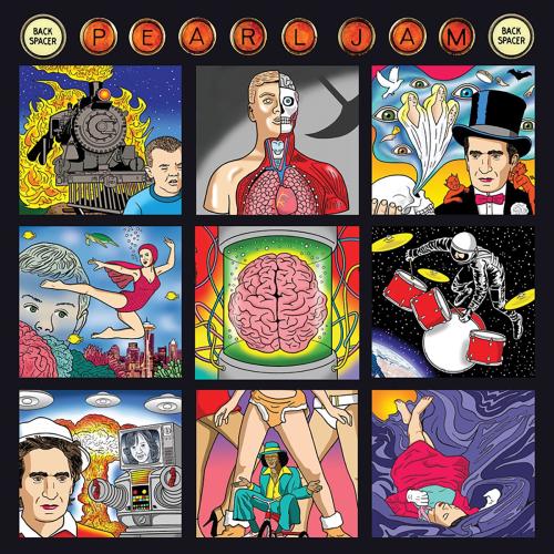 Albumhoes: Backspacer van Pearl Jam